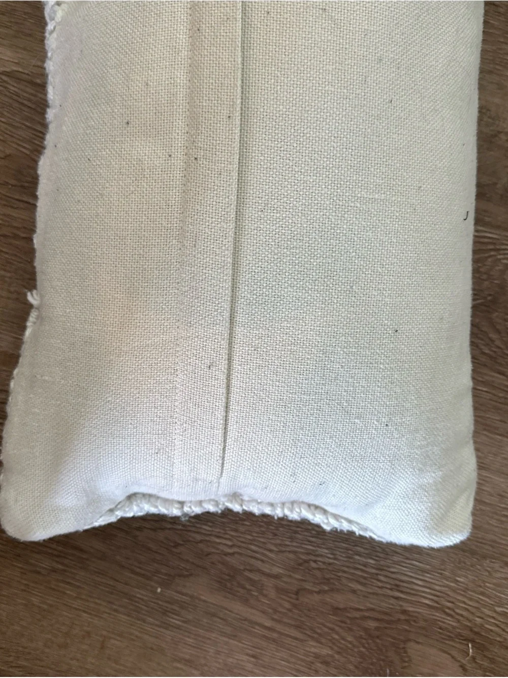 Textured Cream Knit Lumbar Pillow MAGNOLIA 26”x 14” Joanna Gaines
